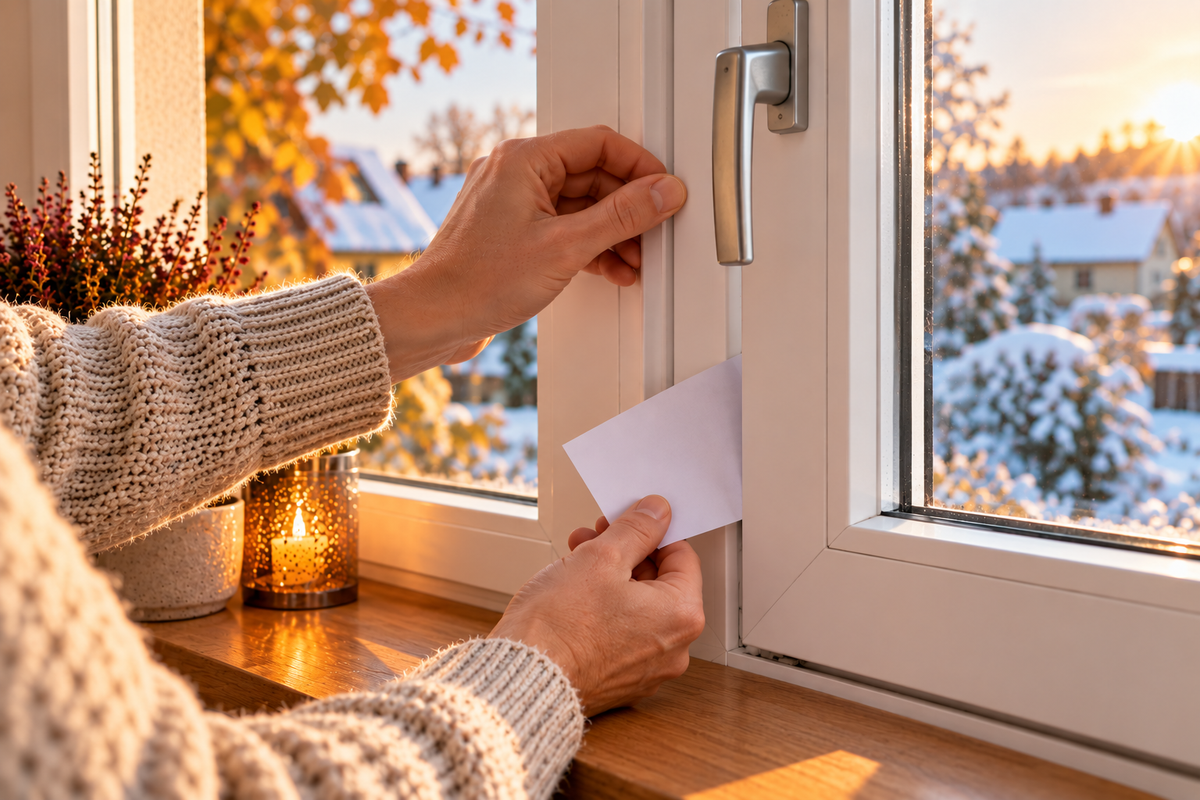 Fensterdichtungen vor dem Winter prüfen: Der 10-Minuten-Check für jedes Fenster