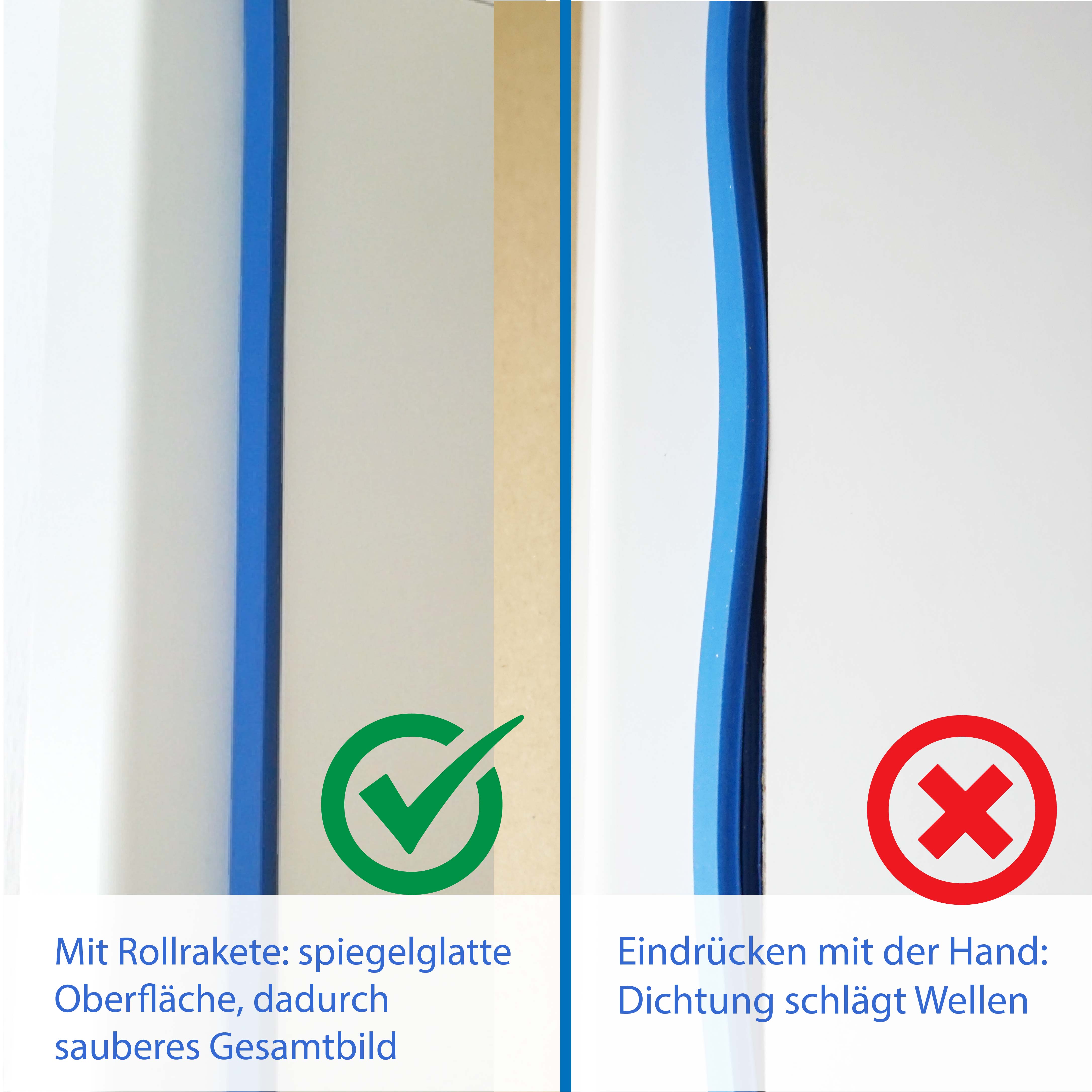 Rollrakete - einfaches Einbauen von Fenster- und Türdichtungen mit dem Dichtungseinroller