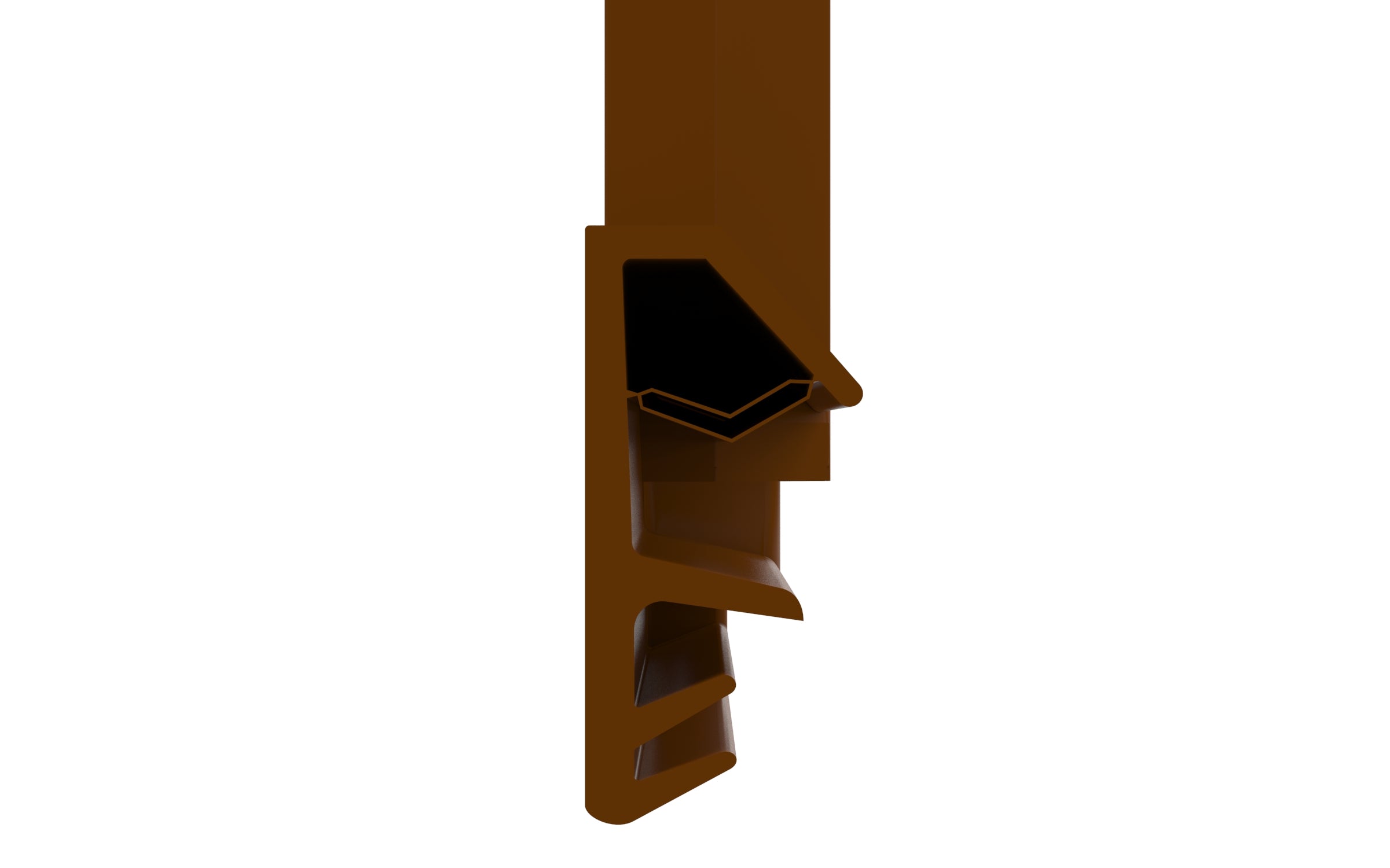 Dichtungsecke (Di-5) | 4x Ecken für Holzfenster | 6mm Nutbreite - 12mm Falzhöhe