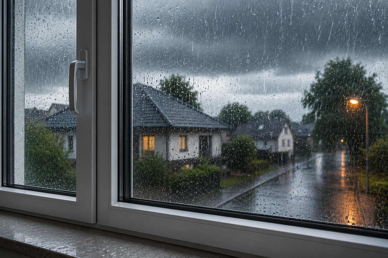 Starkregen und Sommergewitter: Sind Ihre Fenster noch richtig dicht?