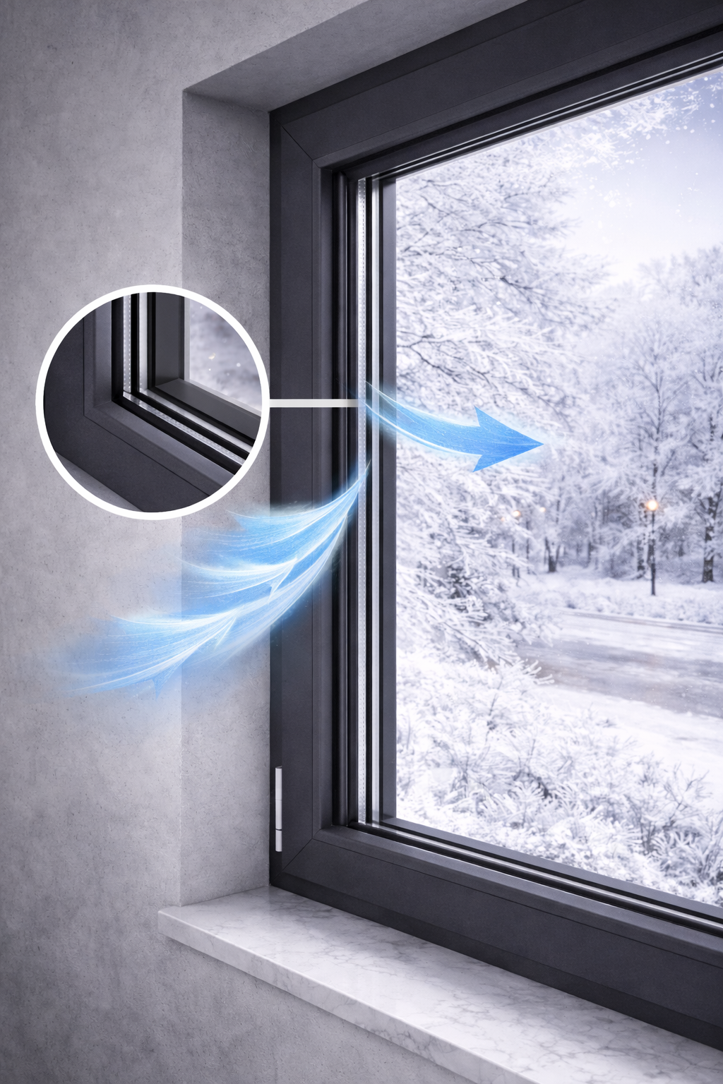 Zugluft an Fenstern und Türen: Das häufigste Winterproblem – und wie Sie es schnell lösen