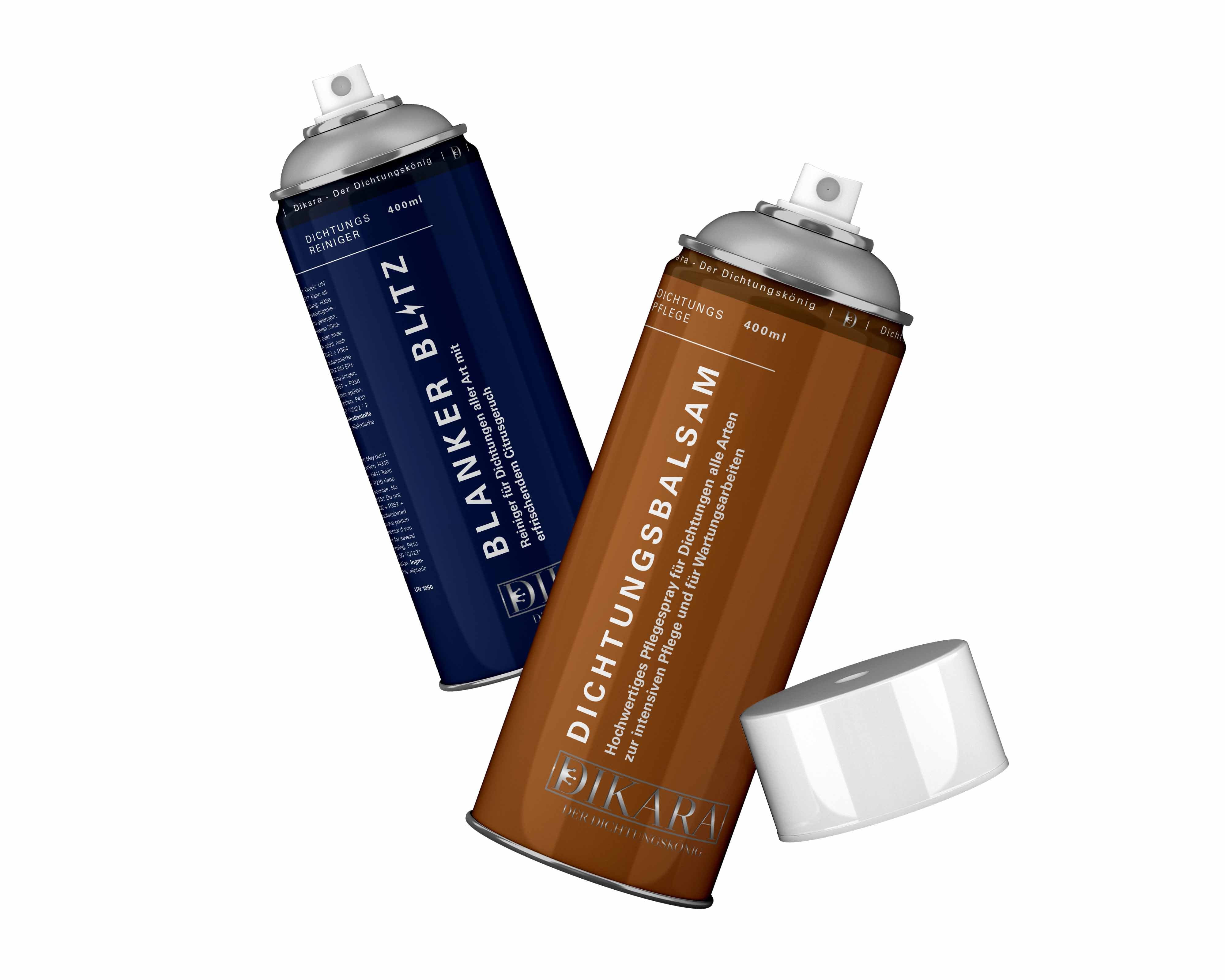 Unschlagbares Duo - Dichtungsbalsam 400ml (Dichtungspflege)+ Blanker Blitz 400ml (Dichtungsreiniger)