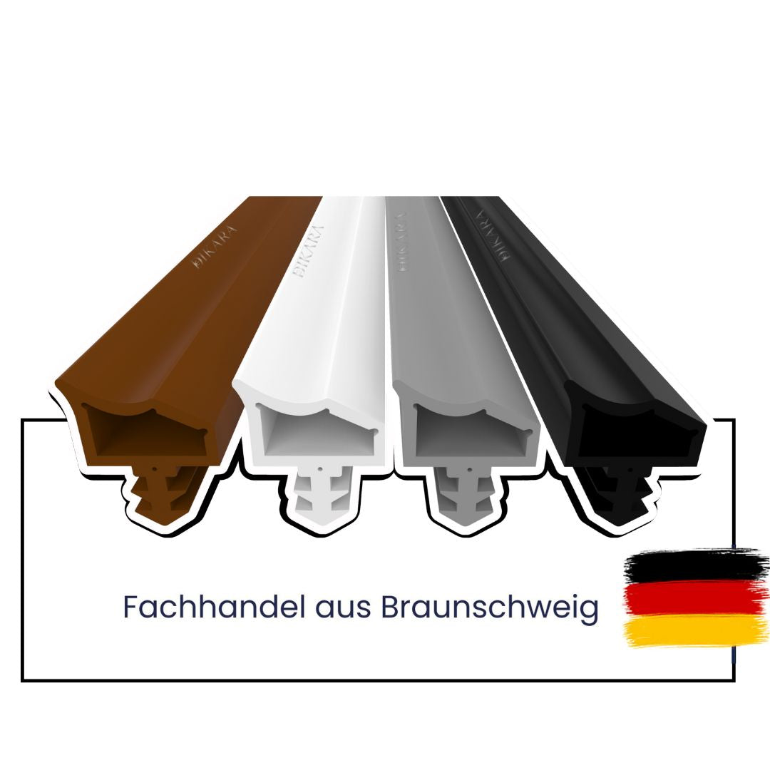 Türdichtung - 4,5mm Nutbreite - 7mm Nuttiefe - 12,7mm Falz (Di-3)