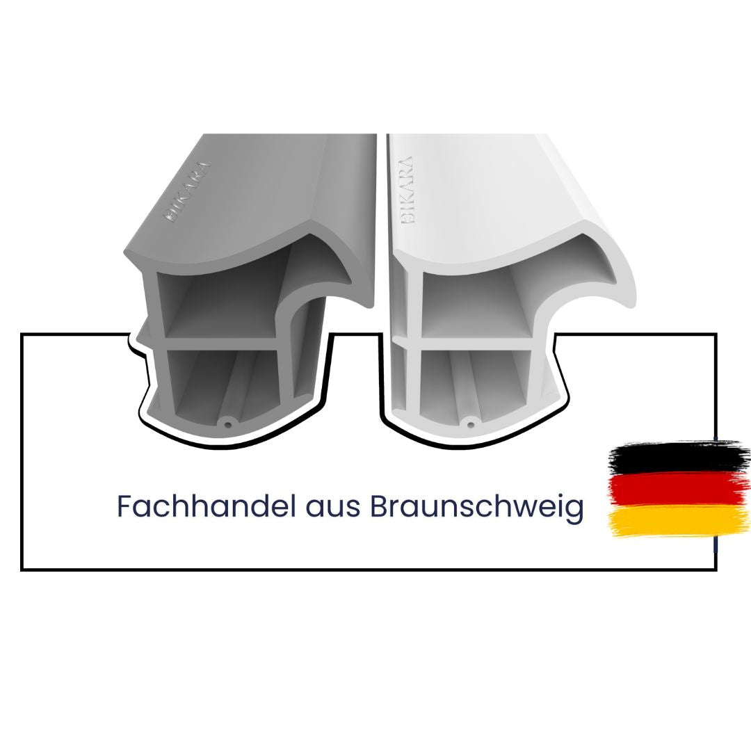 Stahlzargendichtung - Höhe 15,8mm Dichtungsbreite 15,2mm (Di-12)