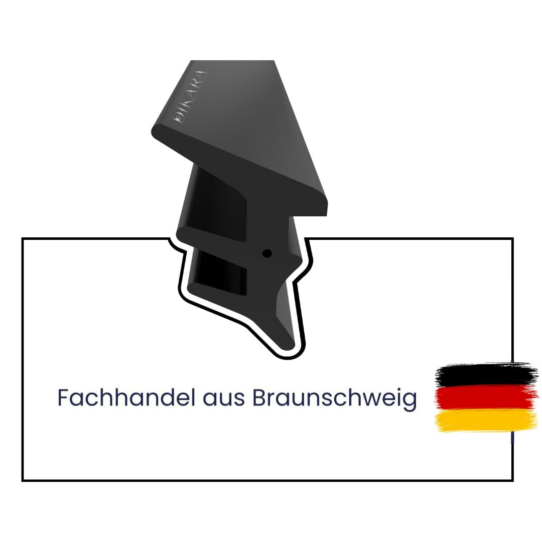 Fensterdichtung für Kunststofffenster Höhe 16,4 mm - Nutbreite 7,9 mm (Di-22)