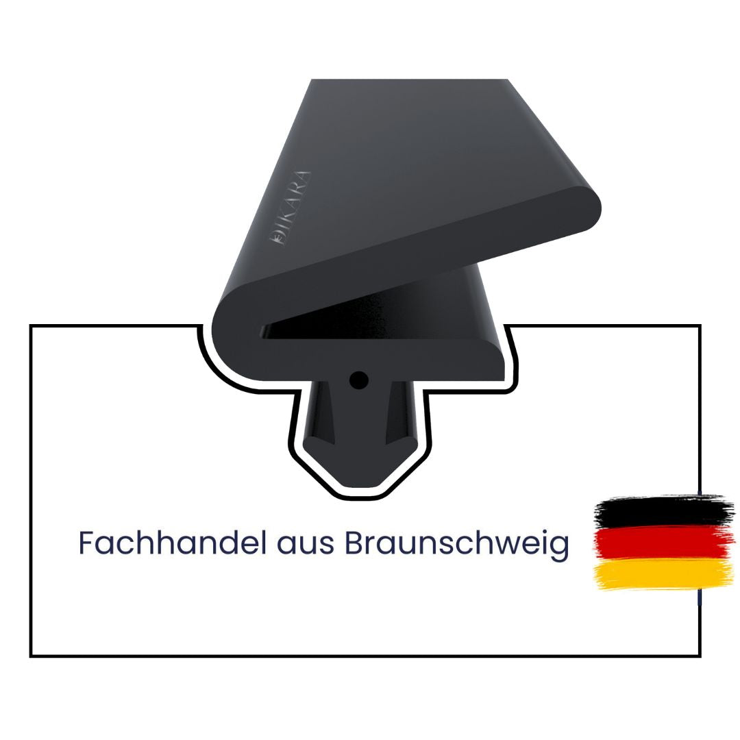 Fensterdichtung - Lippendichtung Nutbreite 3,3 mm Falzbreite 10,7 mm (Di-18)