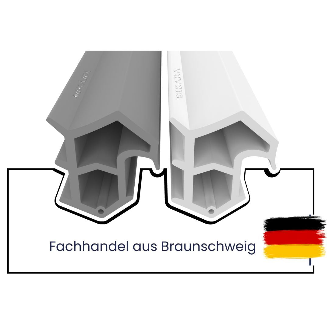 Stahlzargendichtung - Höhe 16mm Dichtungsbreite 13,8mm (Di-15)