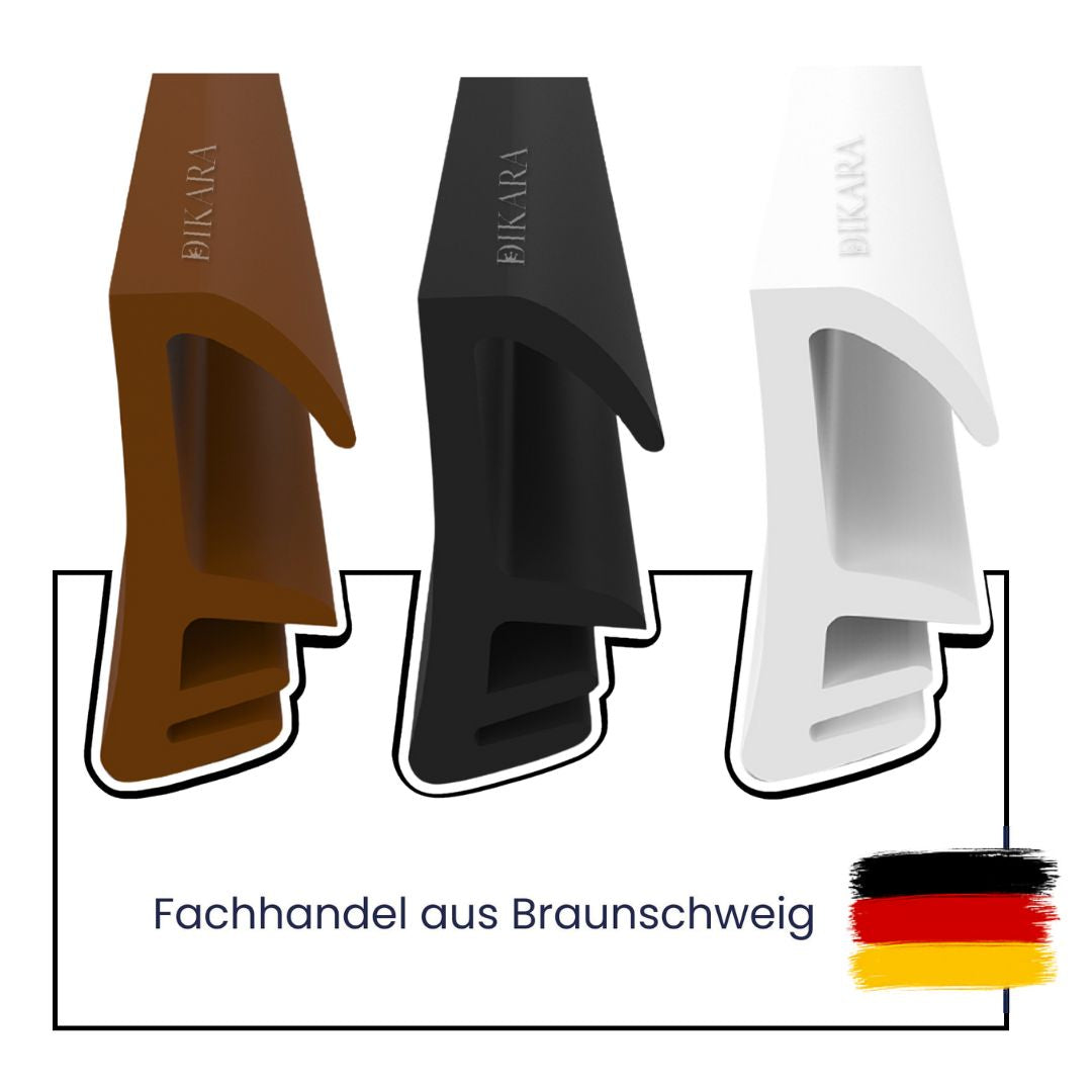 Fensterdichtung für Holzfenster 6mm Nutbreite - 12mm Falzhöhe (Di-5)