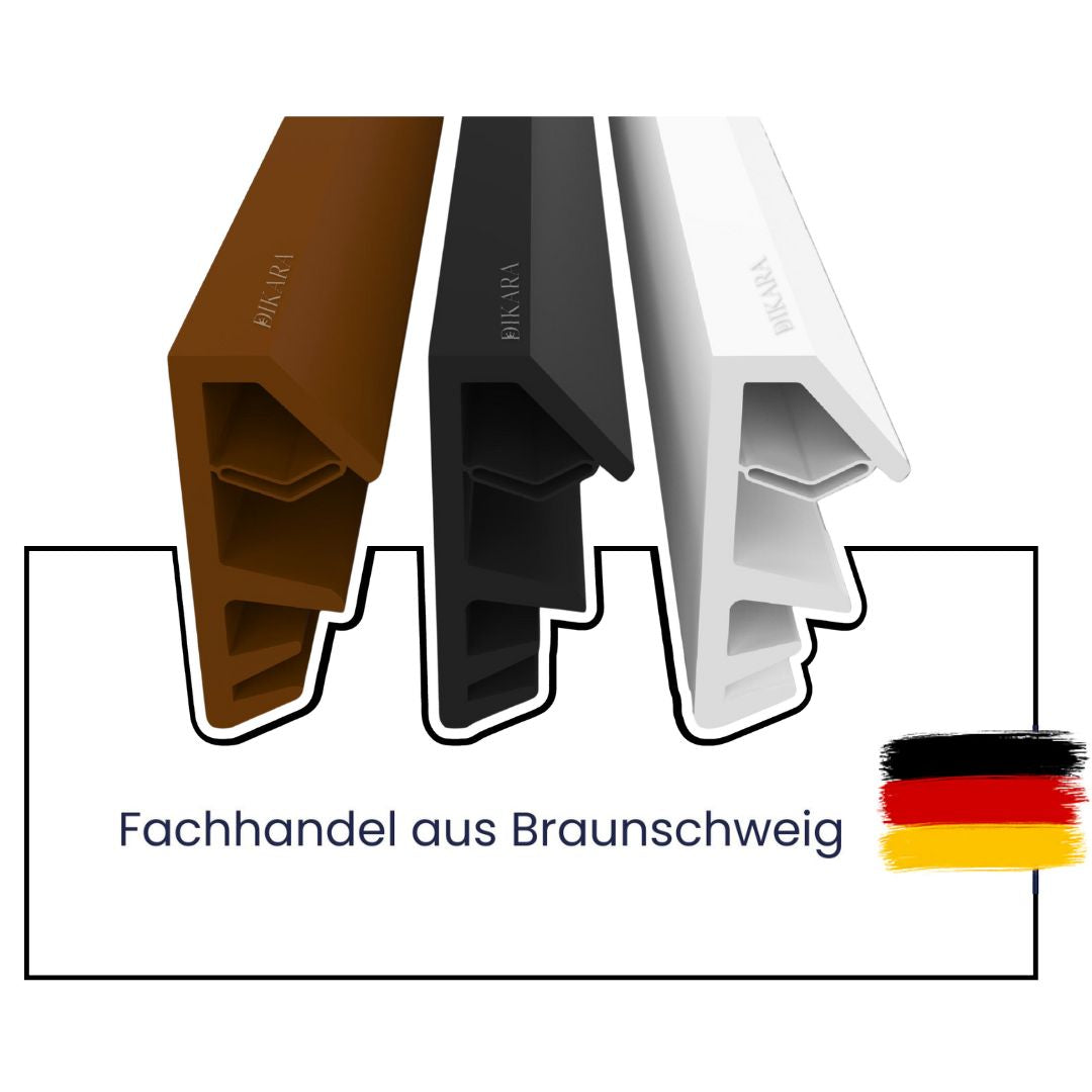 Fensterdichtung für Holzfenster 4,6 mm Nutbreite - 8mm Nuttiefe (Di-4)