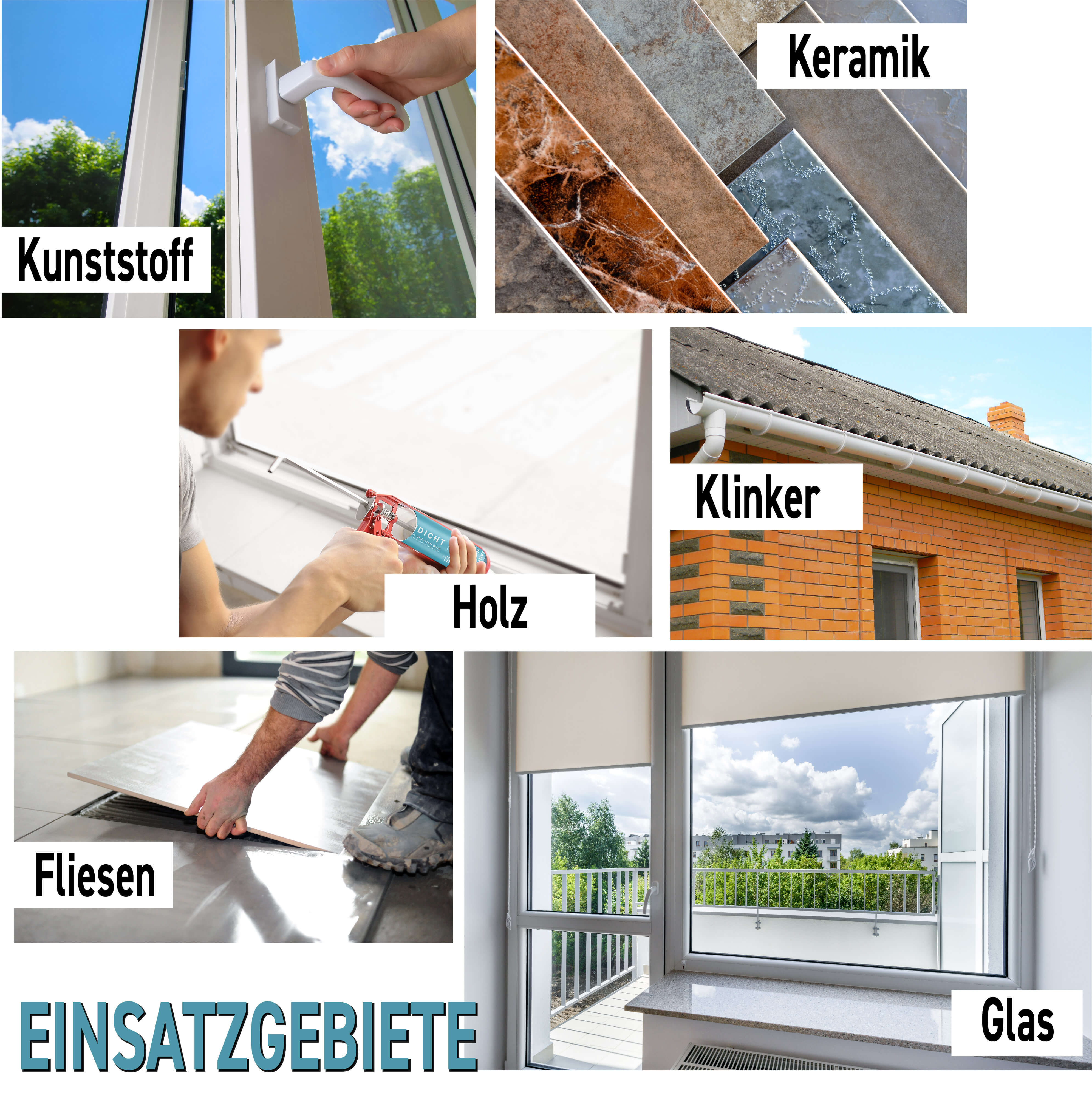 Sanitär Silikon - Löwendicht Acetat für Bad & Küche anti schimmel 310ml