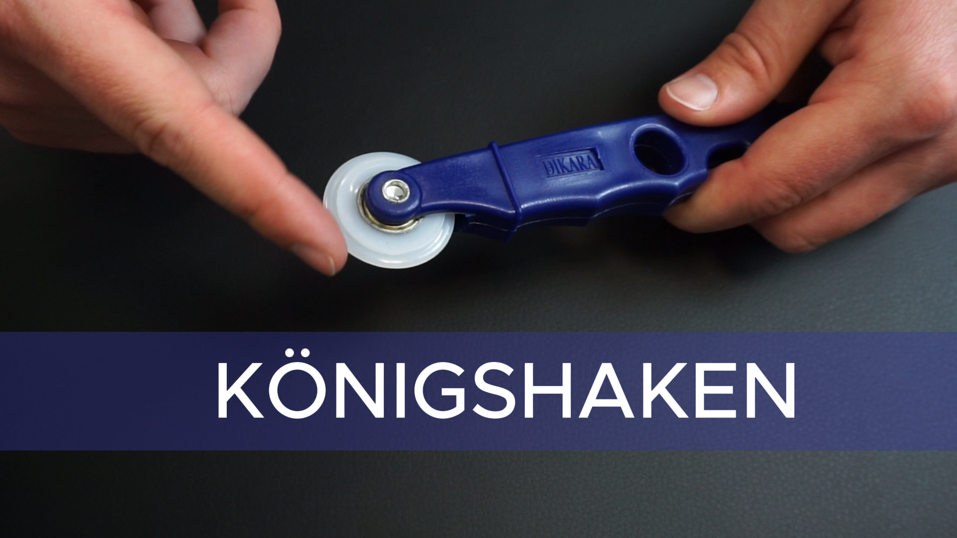 Königshaken – 2-in-1 Dichtungswerkzeug für den Einbau- und das Entfernen von Dichtungen
