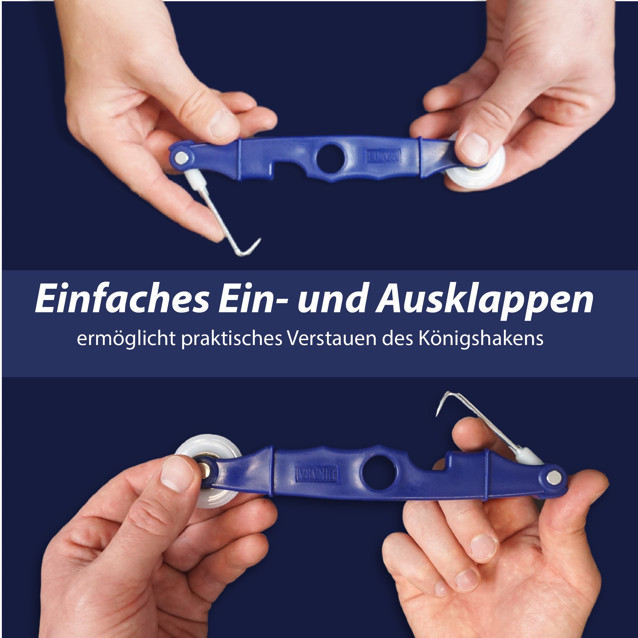 Königshaken – 2-in-1 Dichtungswerkzeug für den Einbau- und das Entfernen von Dichtungen