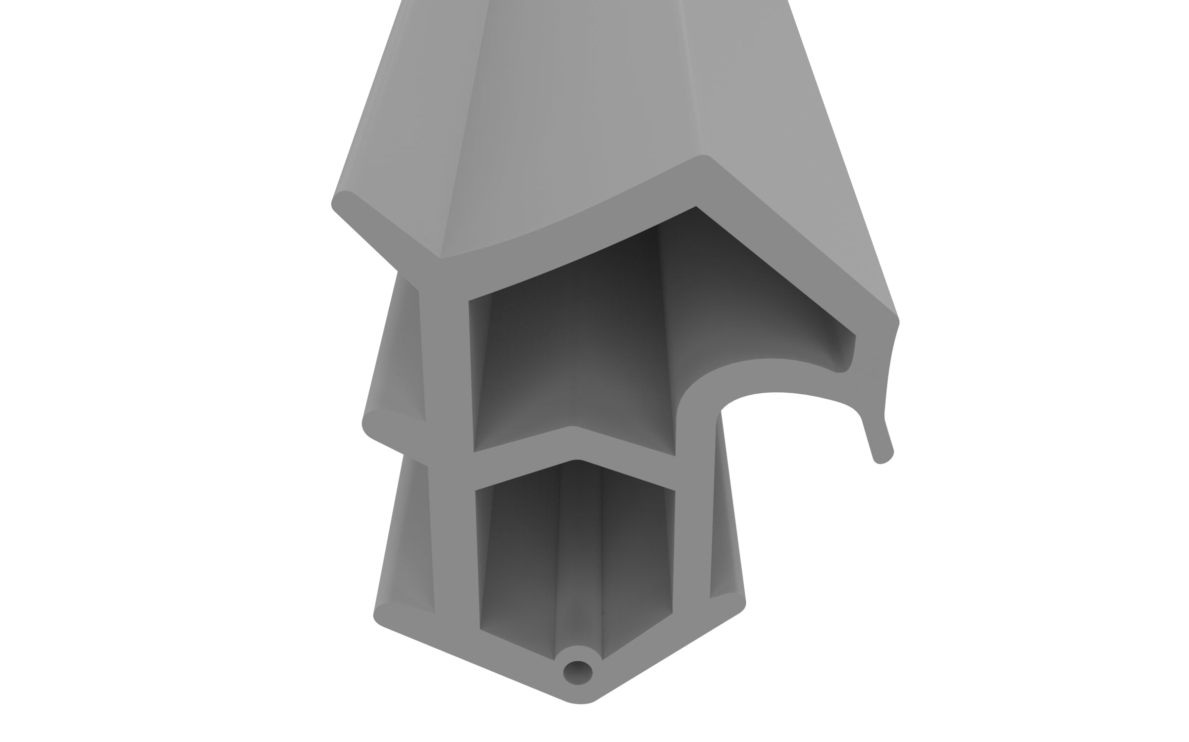 Stahlzargendichtung - Höhe 16mm Dichtungsbreite 13,8mm (Di-15)