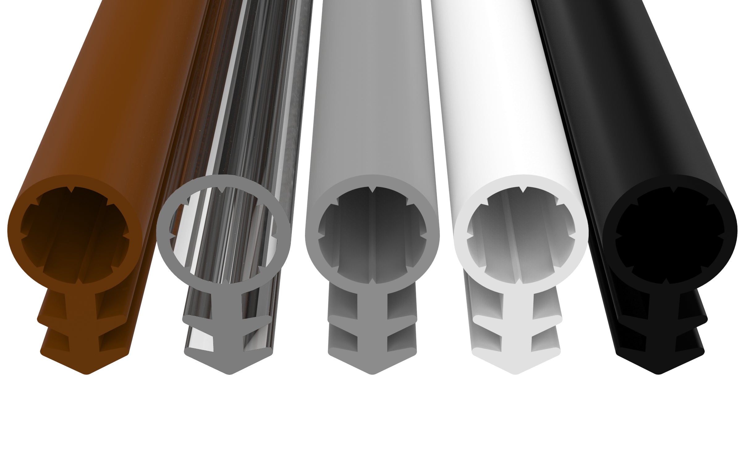 Silikondichtung - 4,5mm Nutbreite – 6,5mm Schlauchdurchmesser – 11,1 mm Dichtungshöhe (Di-24)