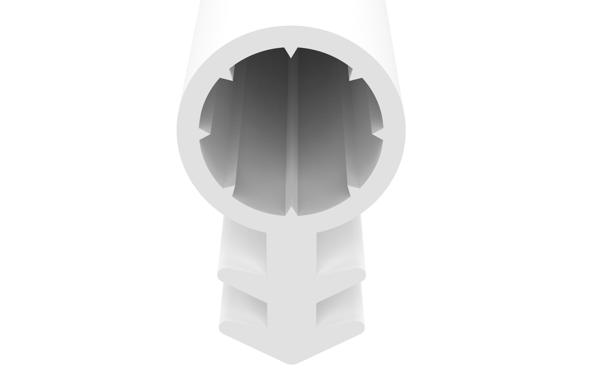 Silikondichtung - 4,5mm Nutbreite – 8mm Schlauchdurchmesser – 12,5 mm Dichtungshöhe (Di-25)