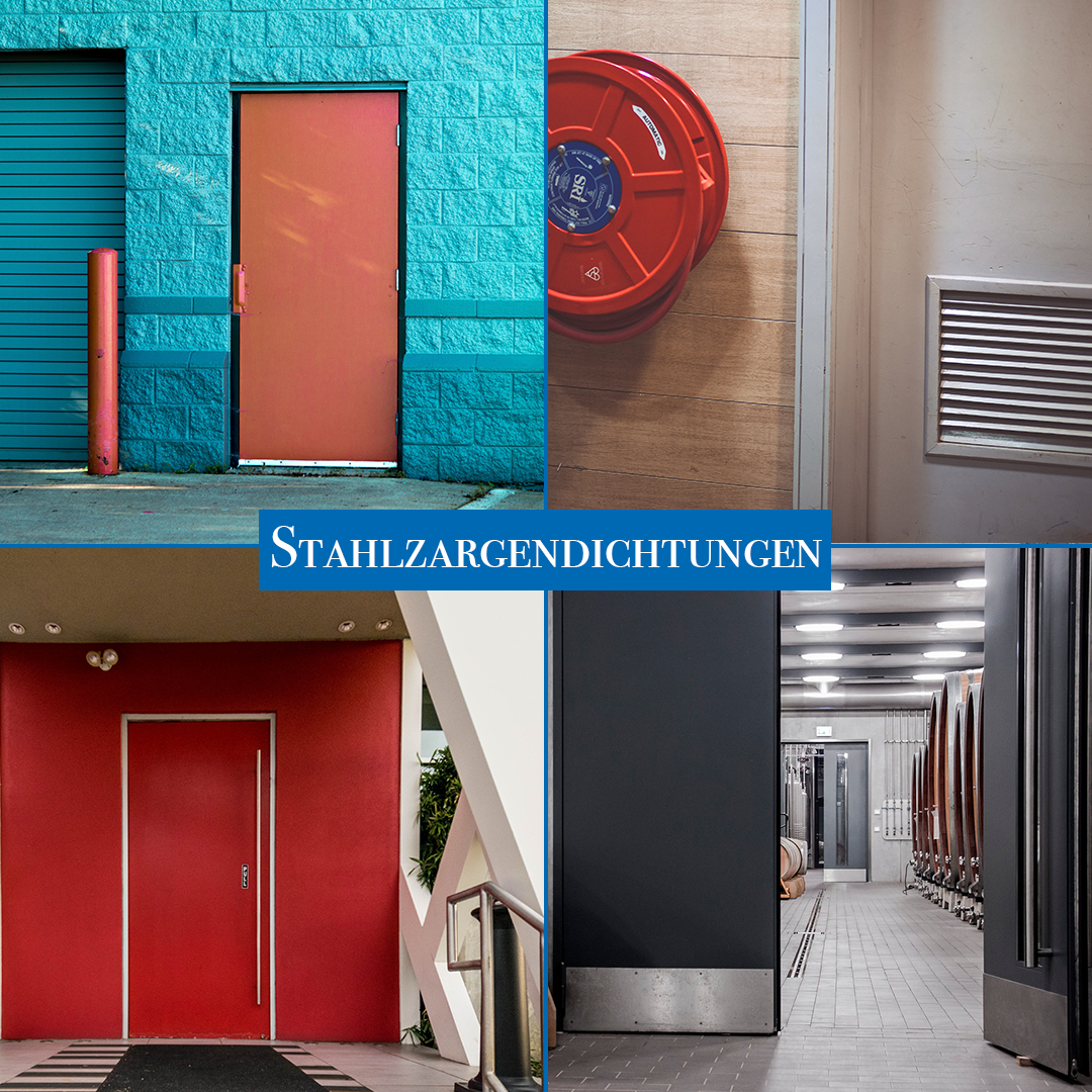 Stahlzargendichtung - Höhe 23,5mm Dichtungsbreite 8mm (Di-9)