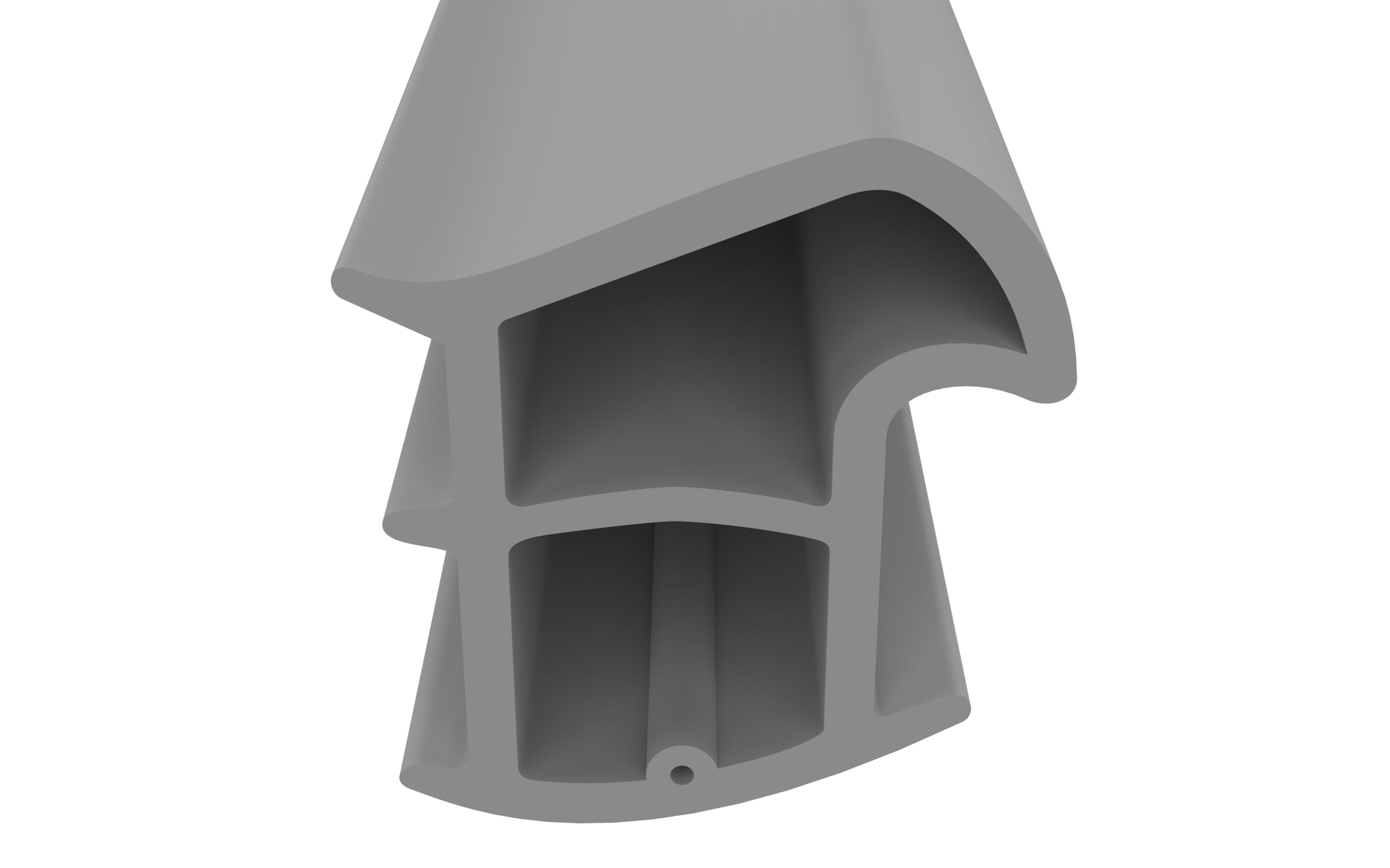 Stahlzargendichtung - Höhe 15,6mm Dichtungsbreite 14,3mm (Di-17)
